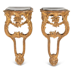 A Pair of Louis XV Style Giltwood 3d06a2