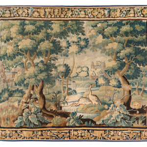 An Aubusson Wool Tapestry Early 3d06ba