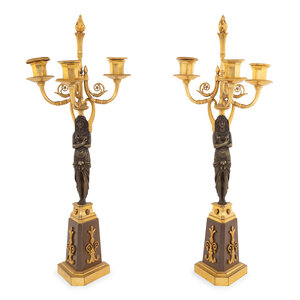 A Pair of Empire Style Gilt and 3d06de