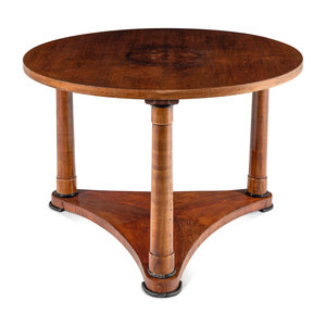 An Empire Style Walnut Center Table 20th 3d06dc