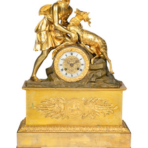 A Louis Philippe Gilt Bronze Figural 3d06f2