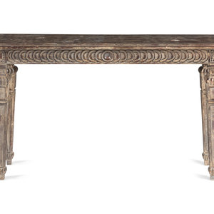 An Italian Painted Console Table
18th/19th