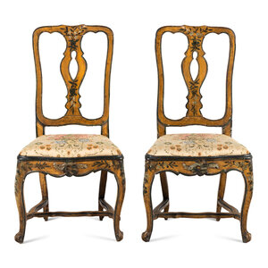 A Pair of North Italian Polychrome