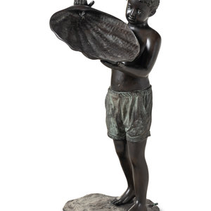 An Italian Bronze Figure 20th Century stamped 3d0718