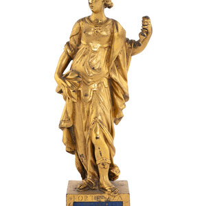 A North Italian Gilt Bronze Figure 3d0751
