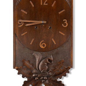 A Swiss Black Forest Carved Walnut 3d0783