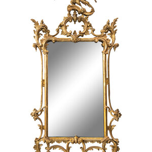 A George II Giltwood Mirror
Mid-18th