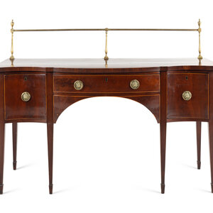 A George III Style Mahogany Sideboard
19th