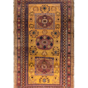 A Khotan Wool Rug
Late 19th Century
11