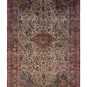 An Isfahan Wool and Silk Rug
20th