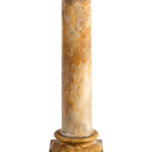 A Siena Marble Pedestal
20th Century
Height