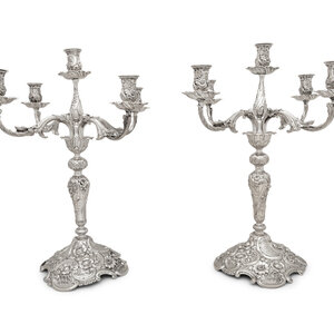 A Pair of Tiffany and Co. Silver