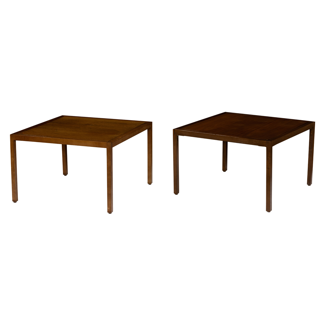 A PAIR OF VINTAGE KNOLL SIDE TABLES