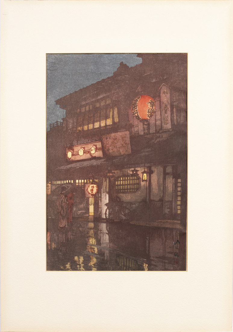 HIROSHI YOSHIDA 1876 1950 NIGHT 3ce288