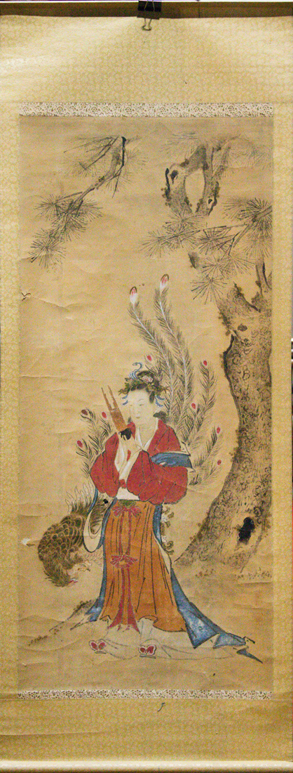 KANO SCHOOL HANGING SCROLL OF A 3ce476