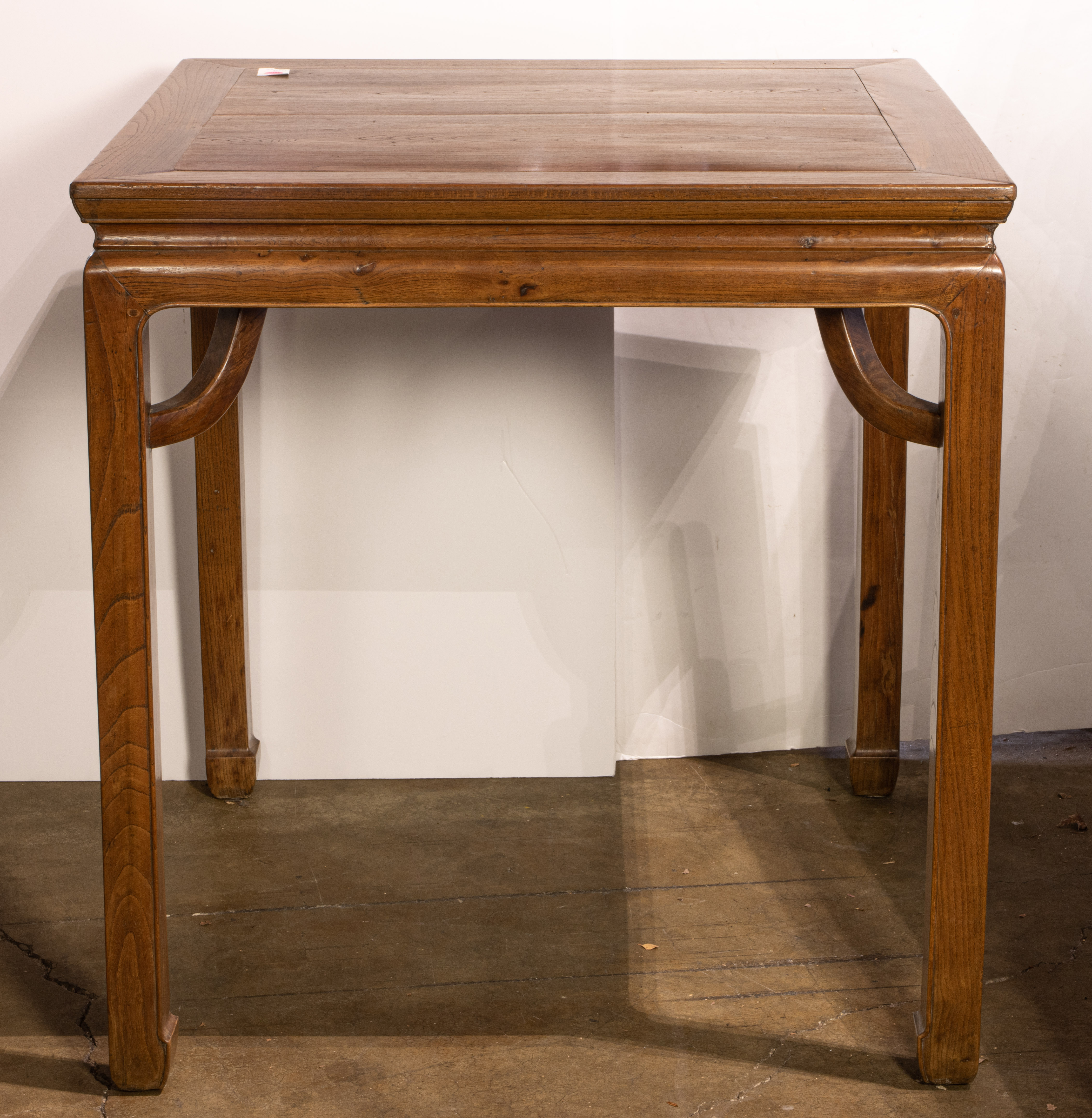 CHINESE ELM SQUARE TABLE Chinese