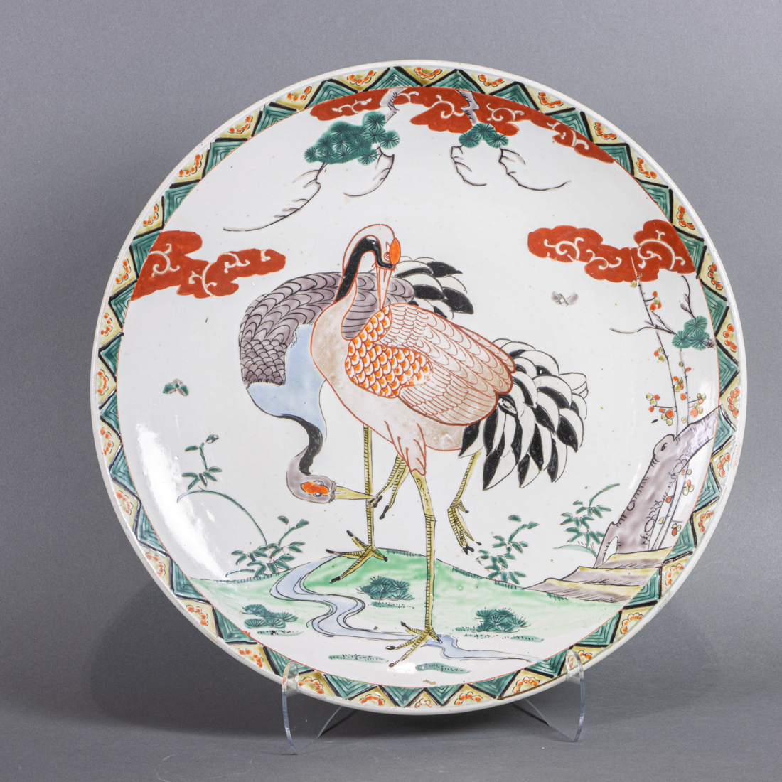 JAPANESE IMARI DISH Japanese Imari 3ce4ce