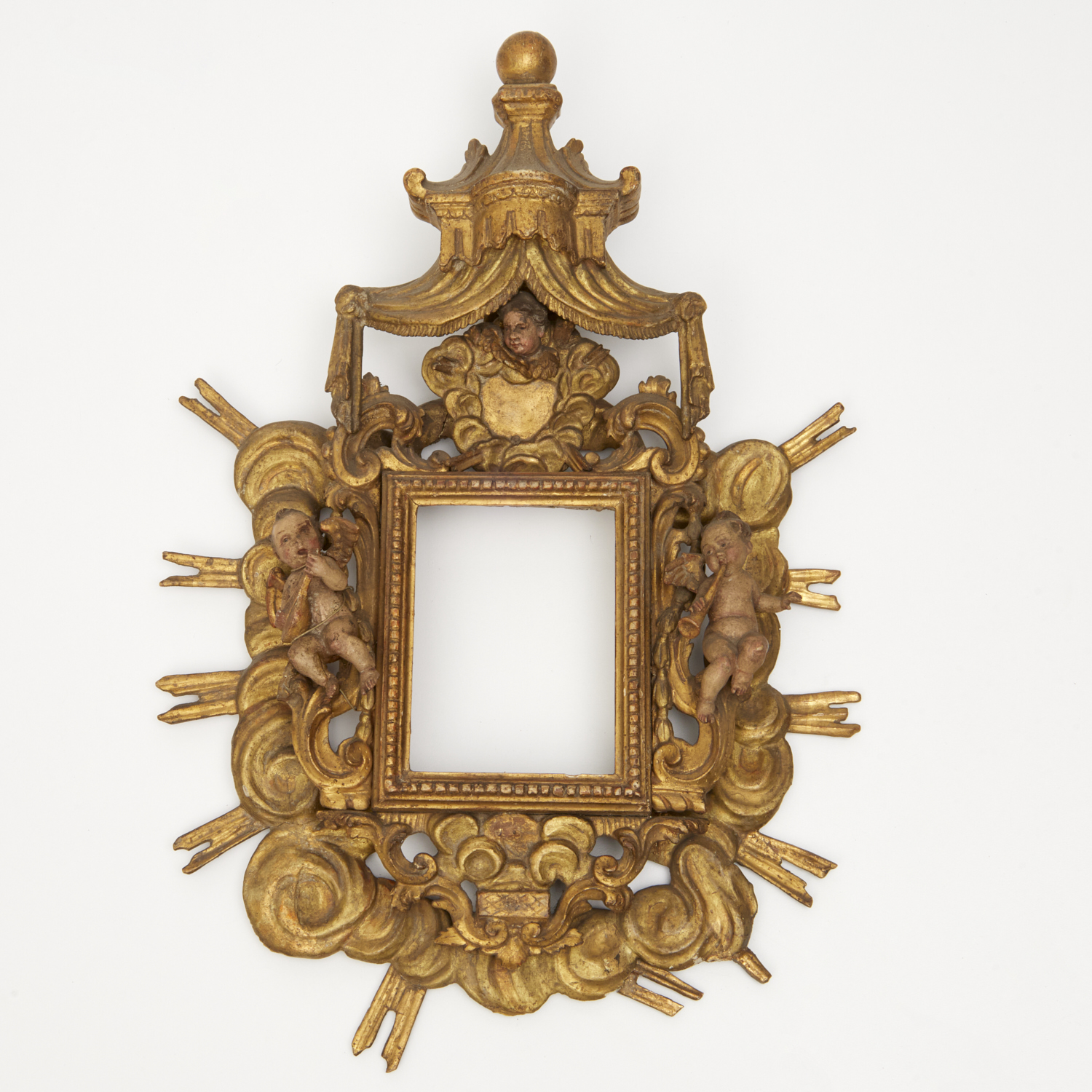 ITALIAN ROCOCO CARVED GILTWOOD