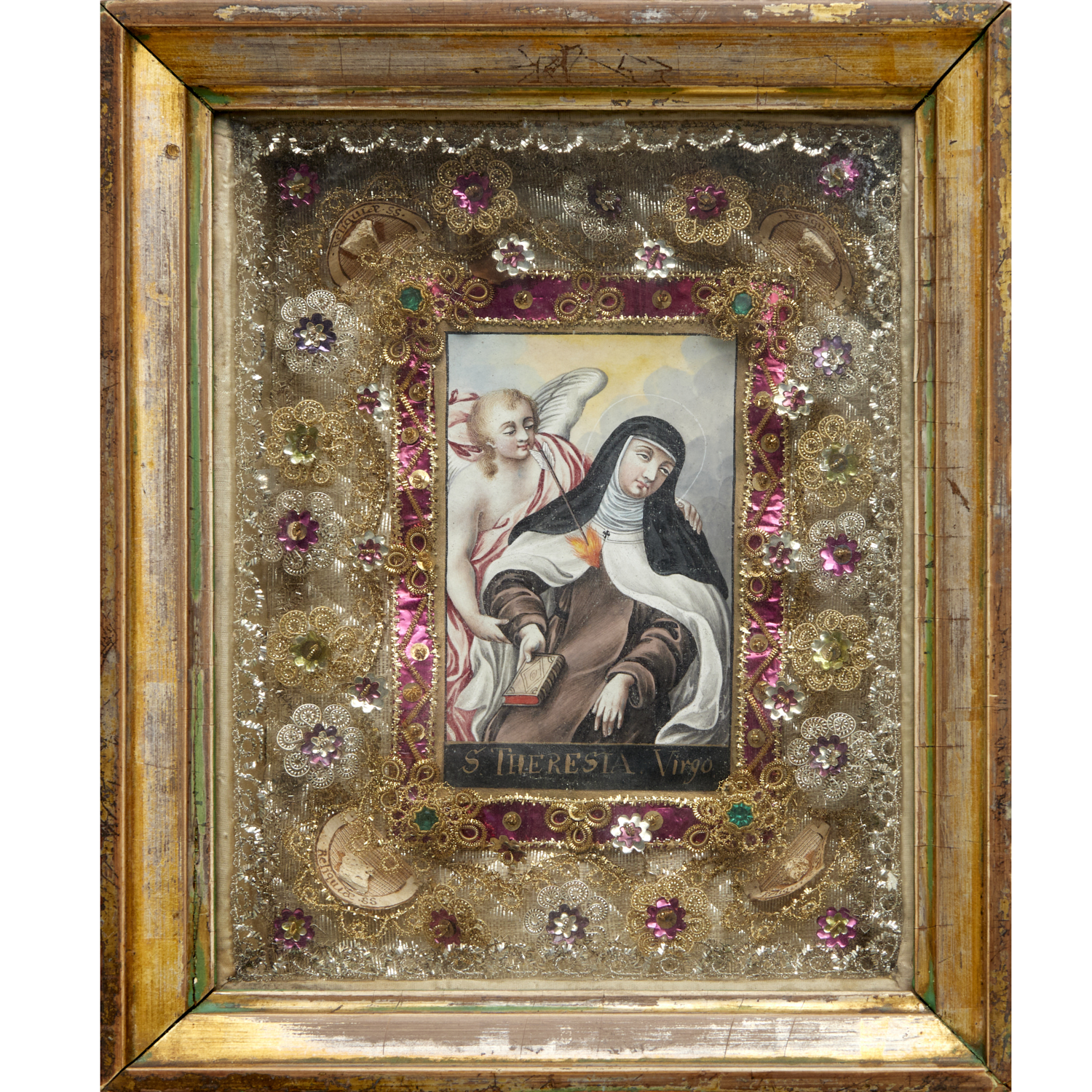 CONTINENTAL SAINT THERESA RELIQUARY