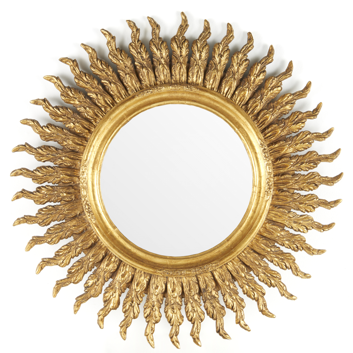 ITALIAN GILTWOOD SUNBURST MIRROR