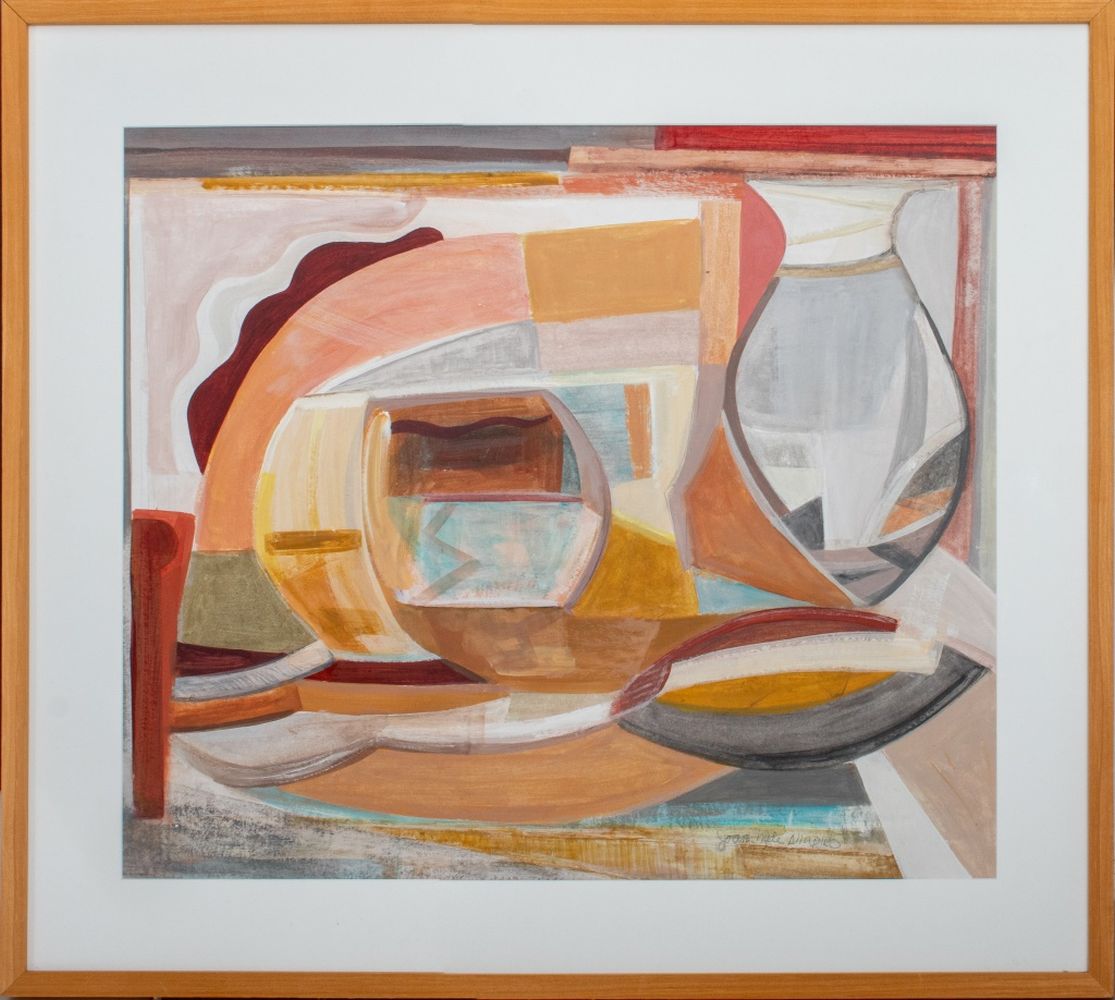 JOAN SHAPIRO CUBIST "ARRANGEMENT"