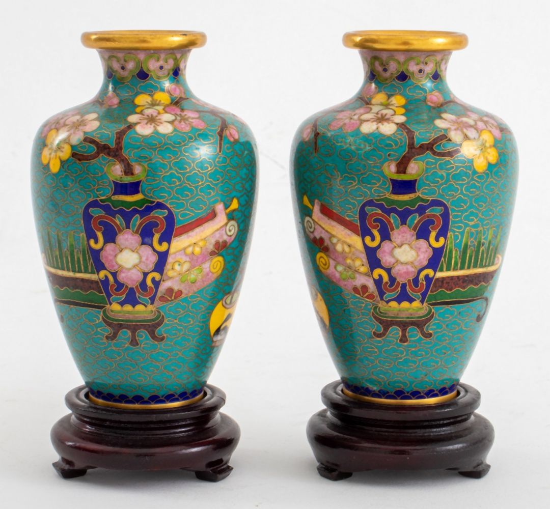 CHINESE CLOISONNE ENAMEL DIMINUTIVE 3ce811