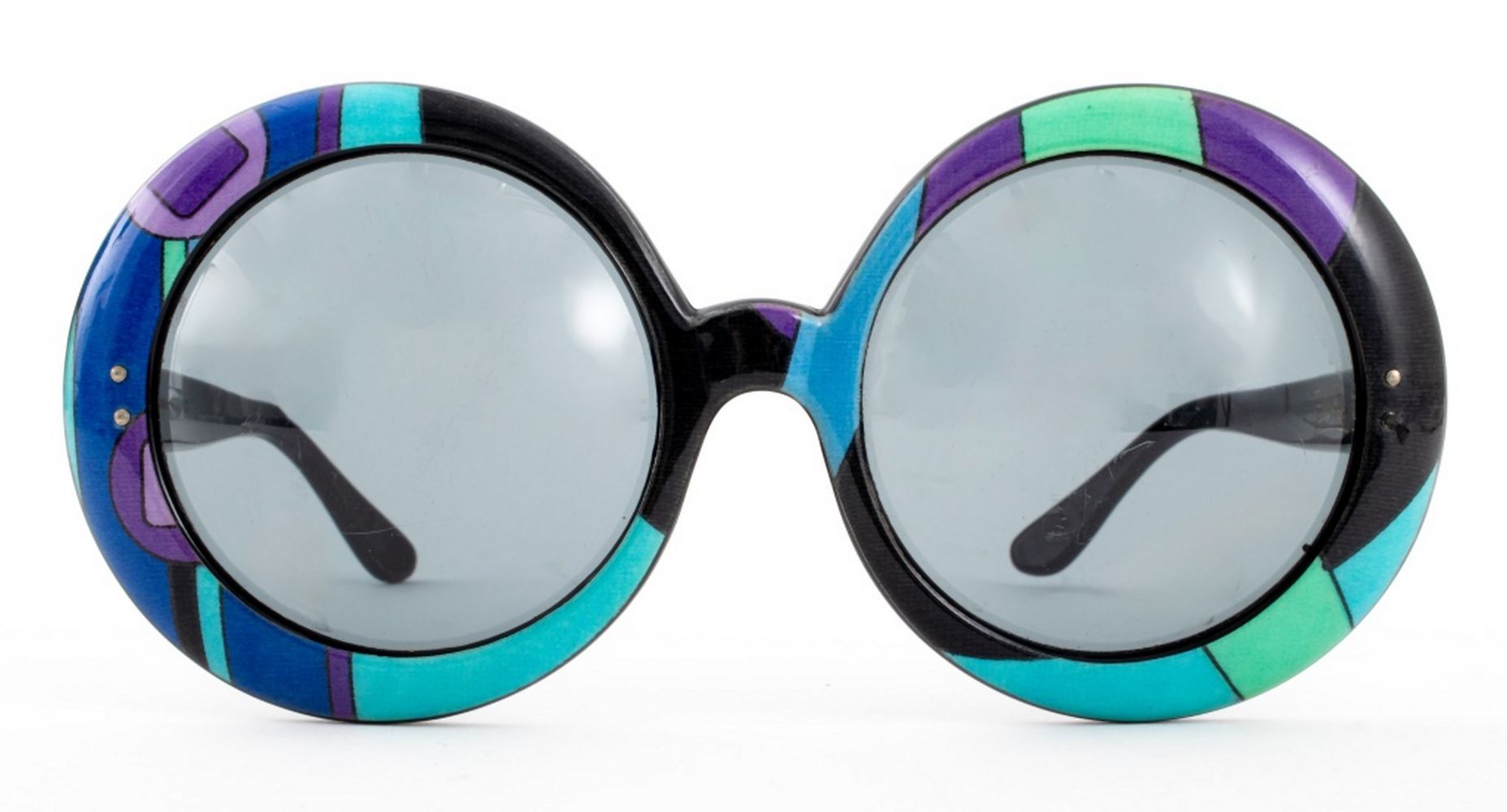 EMILIO PUCCI FIRENZE ROUND SUNGLASSES