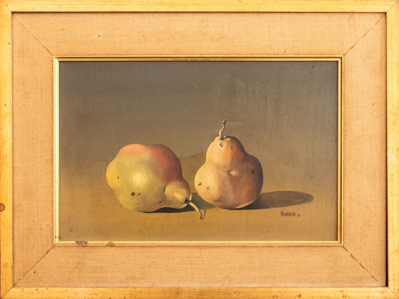 PATRICIA WINDROW PEARS OIL ON BOARD  3ce8ad