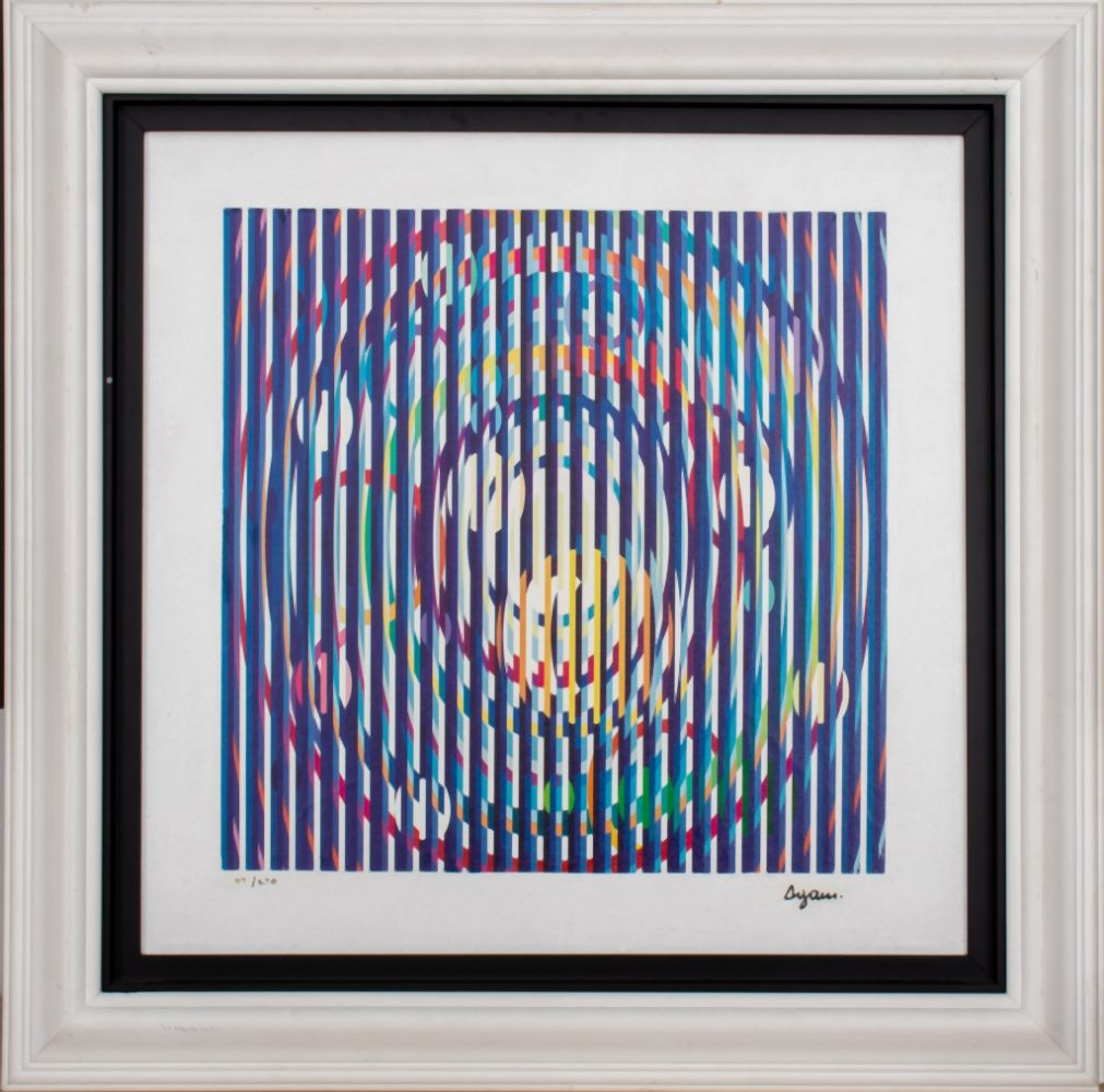 YAACOV AGAM SIGNED AND NUMBERED 3ce8a9