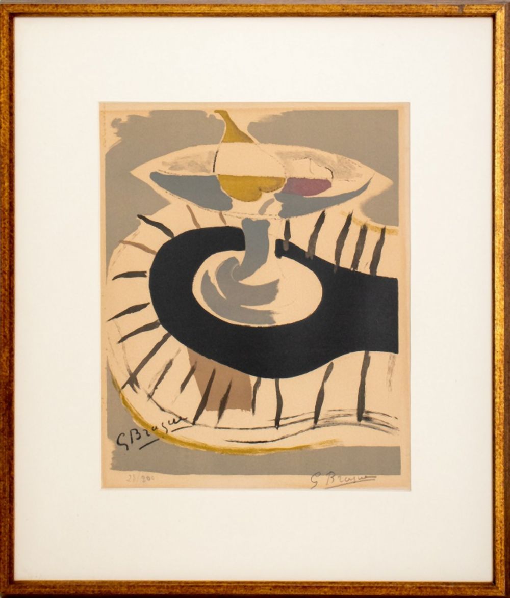 GEORGES BRAQUE COMPOTIER LITHOGRAPH 3ce980