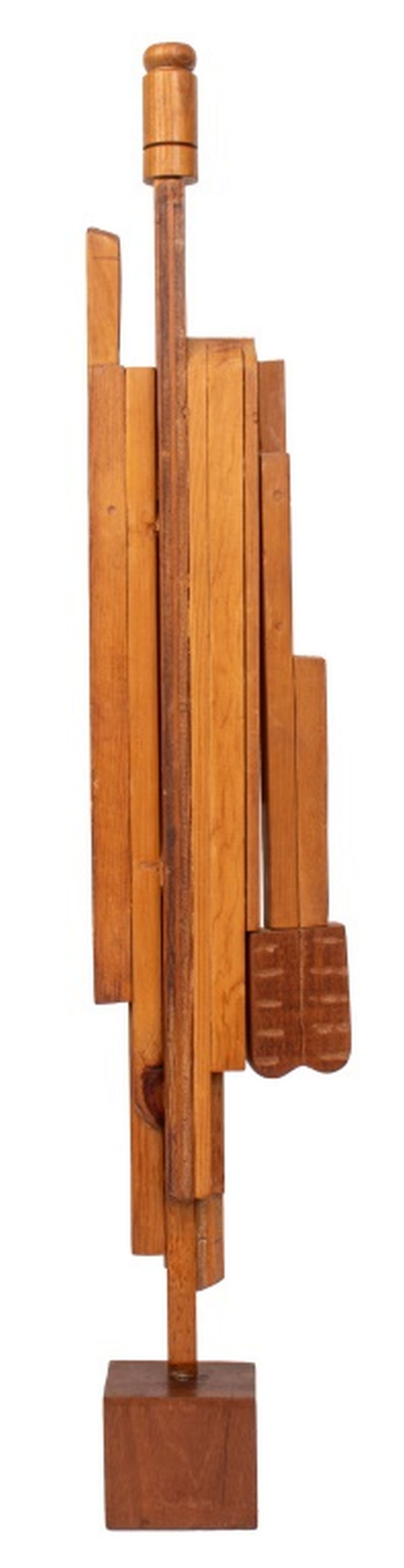 PAULA MEIZNER UNTITLED #16 WOOD SCULPTURE