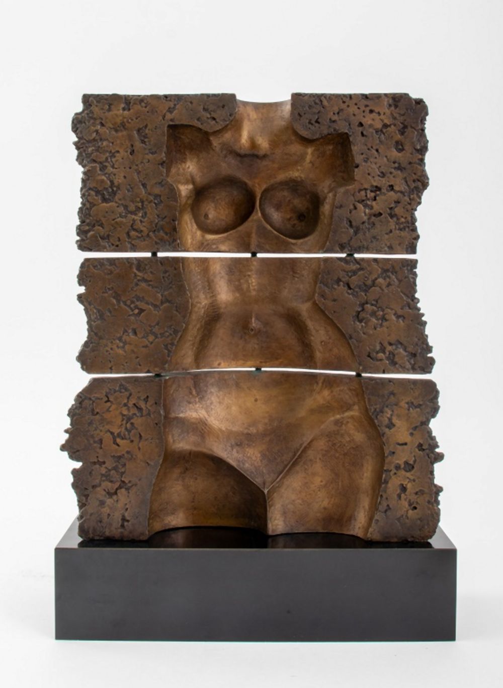 SUBIRACHS "UNTITLED" BRONZE SCULPTURE,