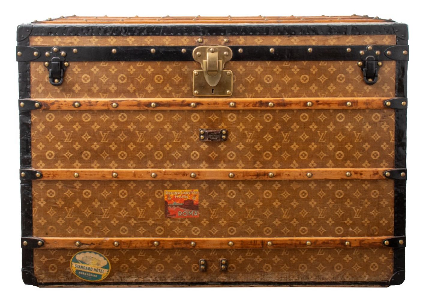 LOUIS VUITTON STEAMER TRUNK, EARLY