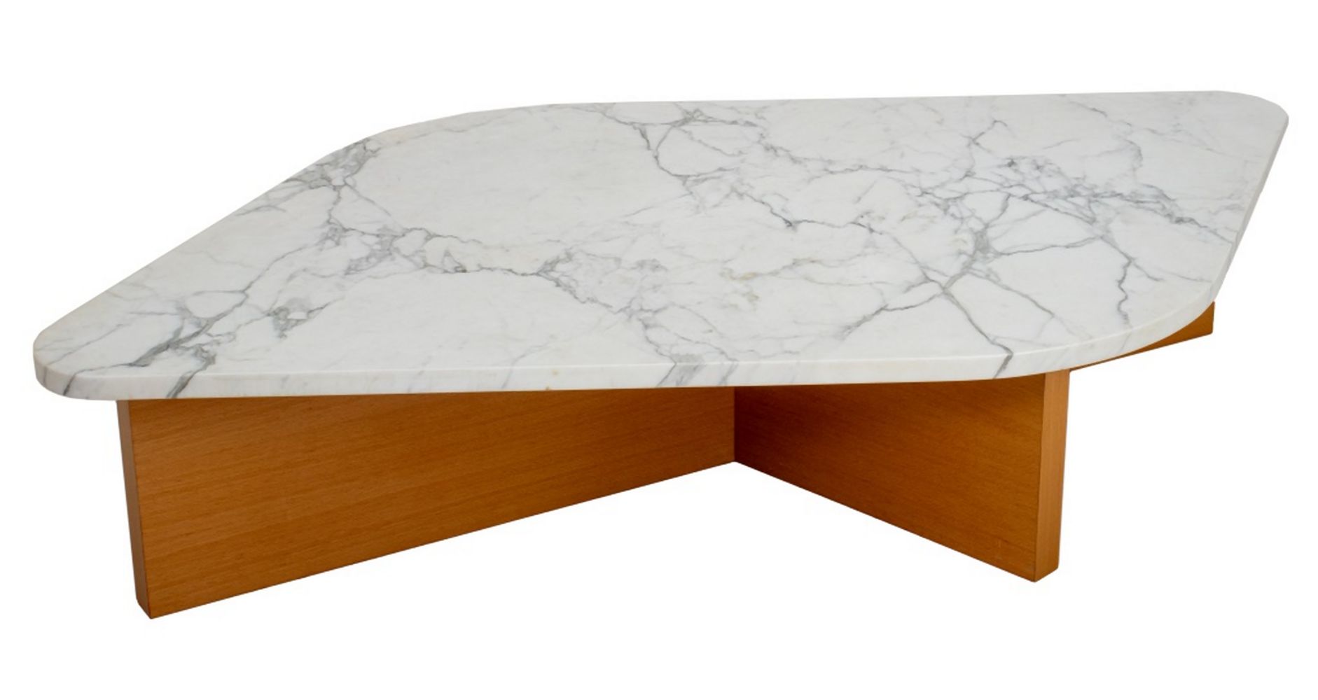 MODERNIST X FRAME MARBLE TOP LOW 3cea8c