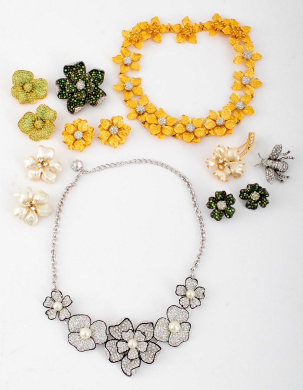 KENNETH JAY LANE COSTUME JEWELRY PIECES,