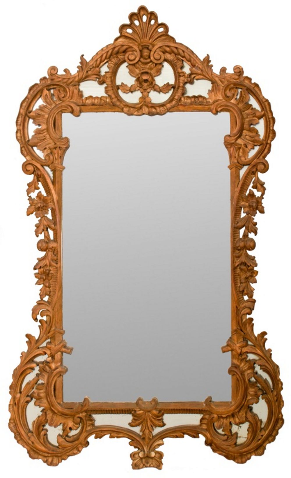 LOUIS XV STYLE GILTWOOD MIRROR 3cead1