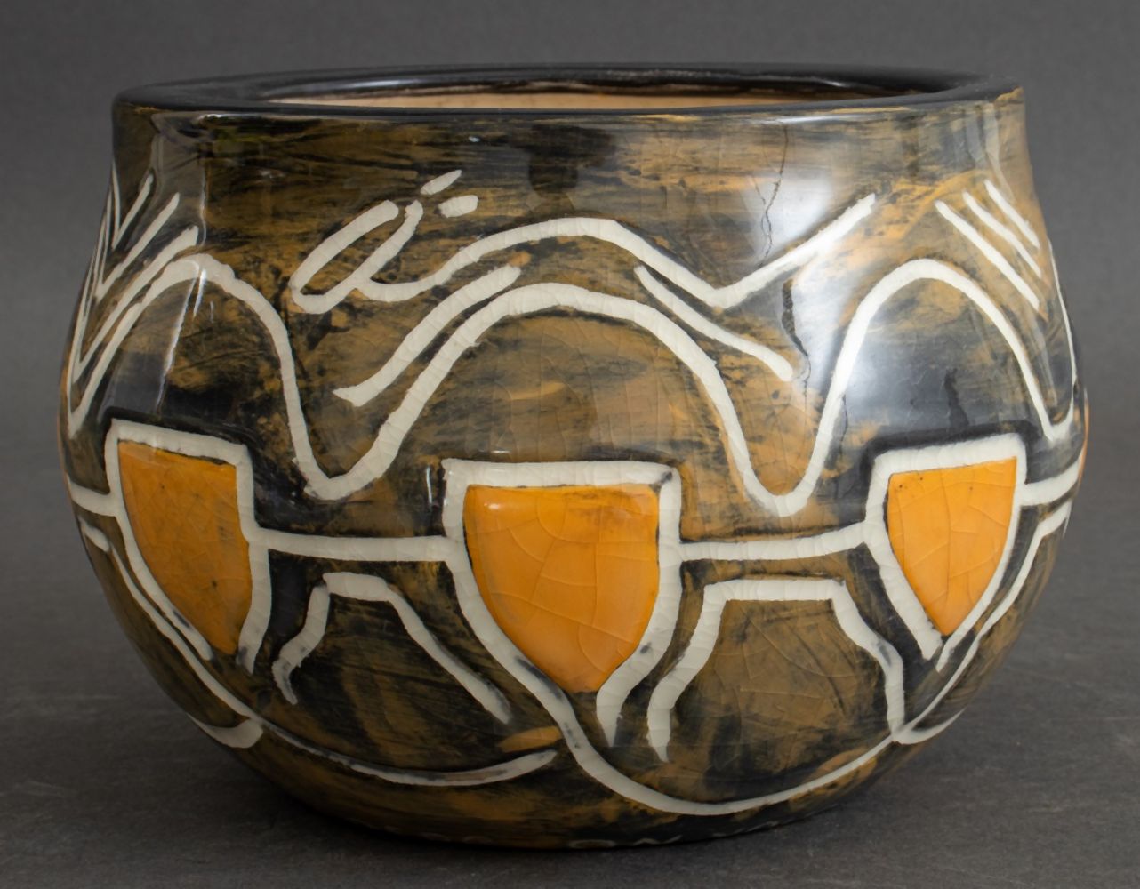 BO DIDDLEY ART POTTERY VESSEL,