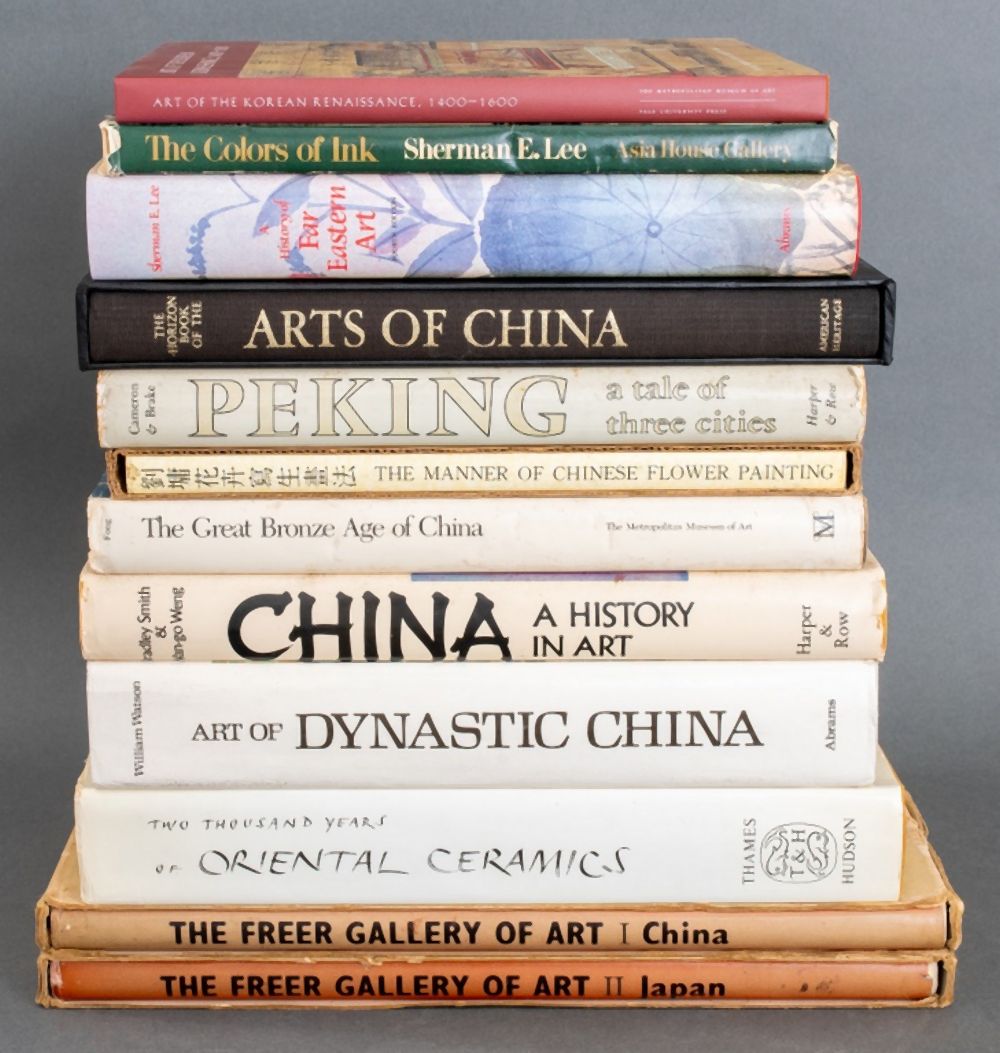 COLLECTION OF CHINESE ART BOOKS,