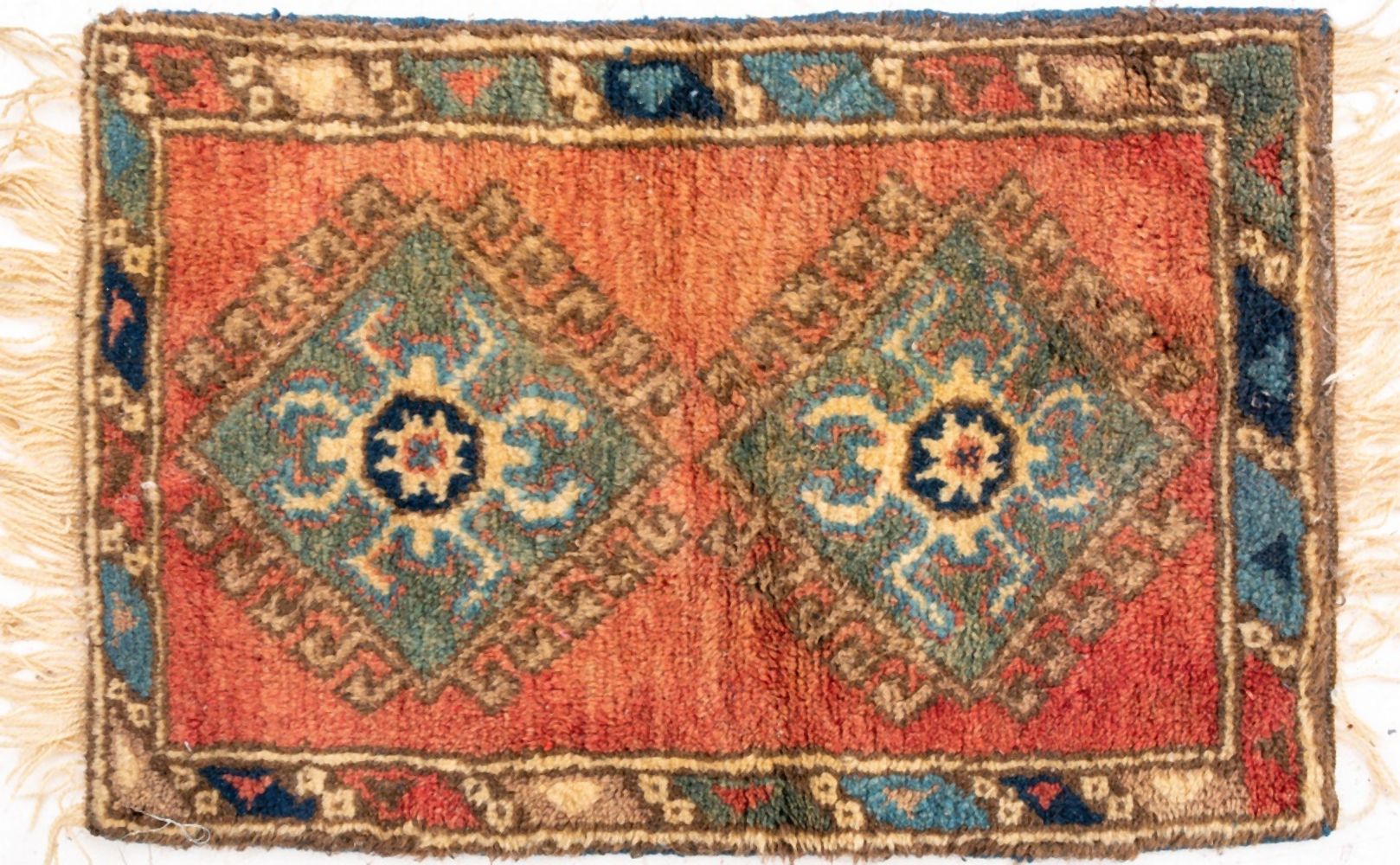 TURKISH HAND-KNOTTED DIMINUTIVE