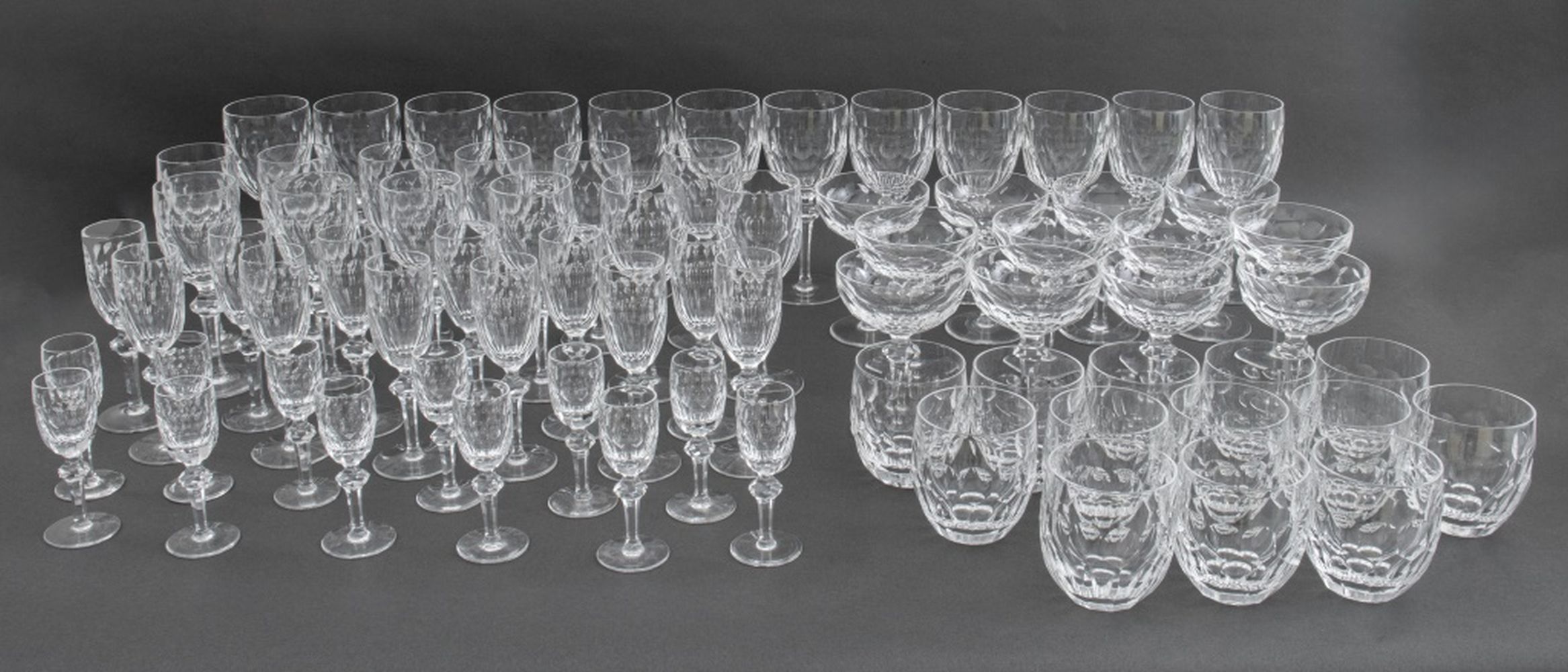 WATERFORD CURRAGHMORE CRYSTAL GLASSES,