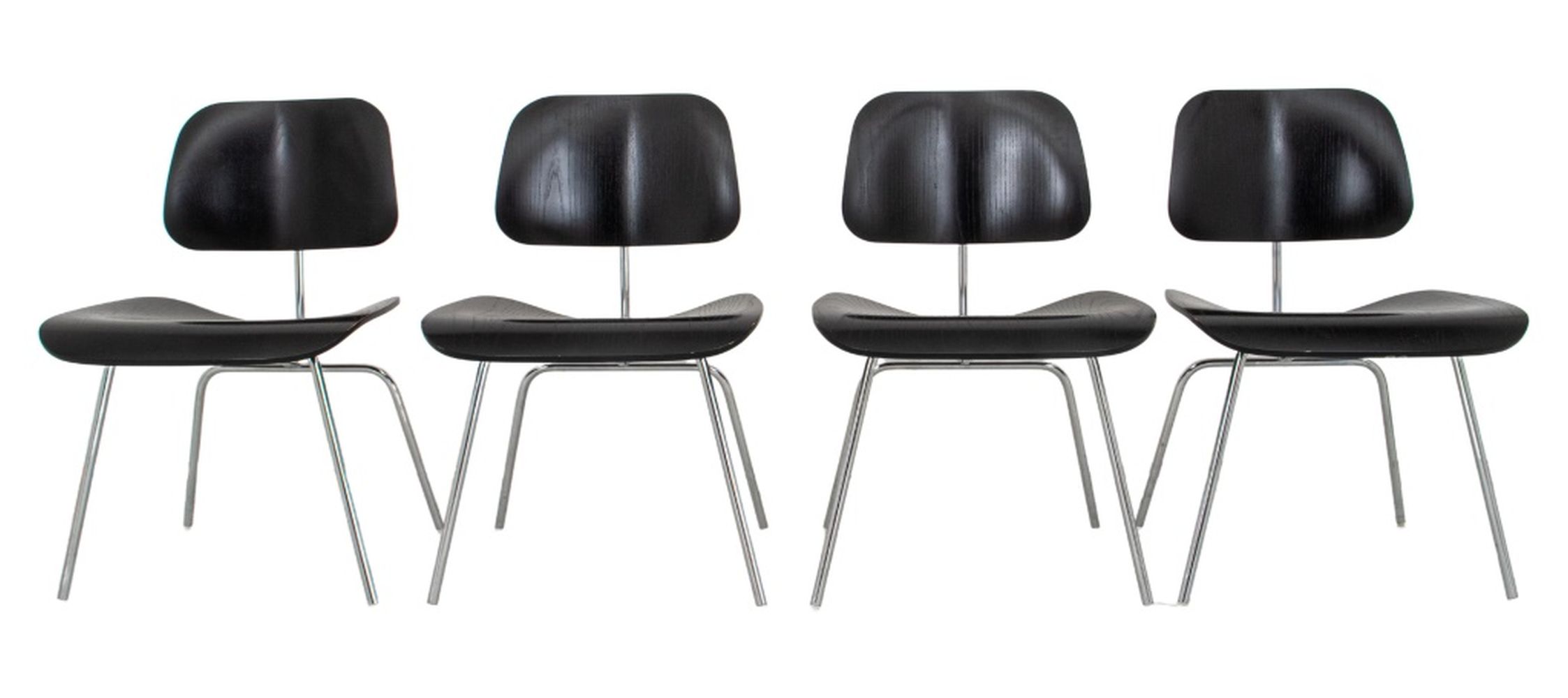 HERMAN MILLER DCM CHAIRS, 4 Charles