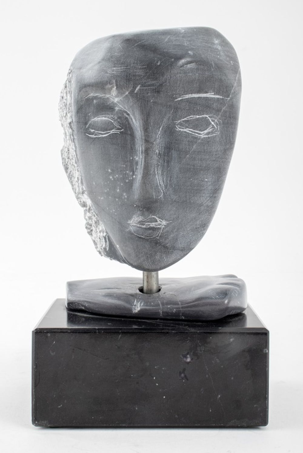 JOAN SHAPIRO FIGURAL BUST GRAY 3ced46