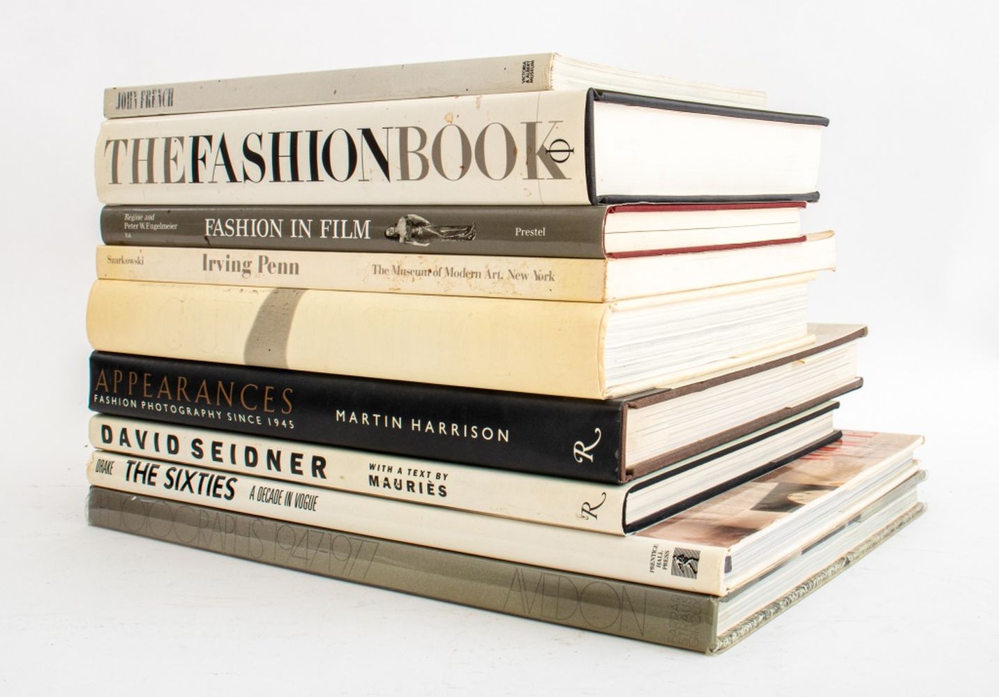 COLLECTION OF FASHION PHOTOGRAPHY BOOKS,