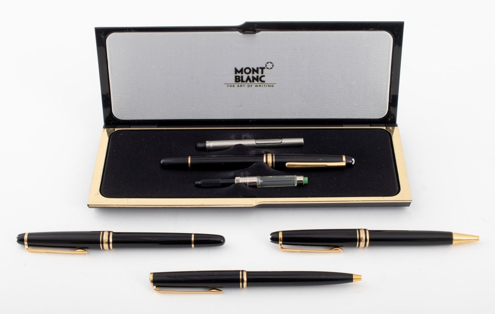 MONTBLANC MEISTERSTUCK FOUNTAIN & BALLPOINT