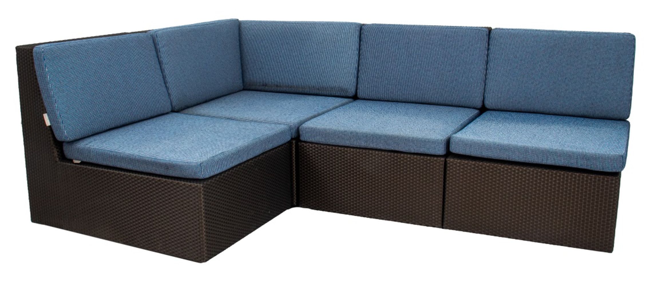 JANUS ET CIE BRONZE WOVEN SECTIONAL