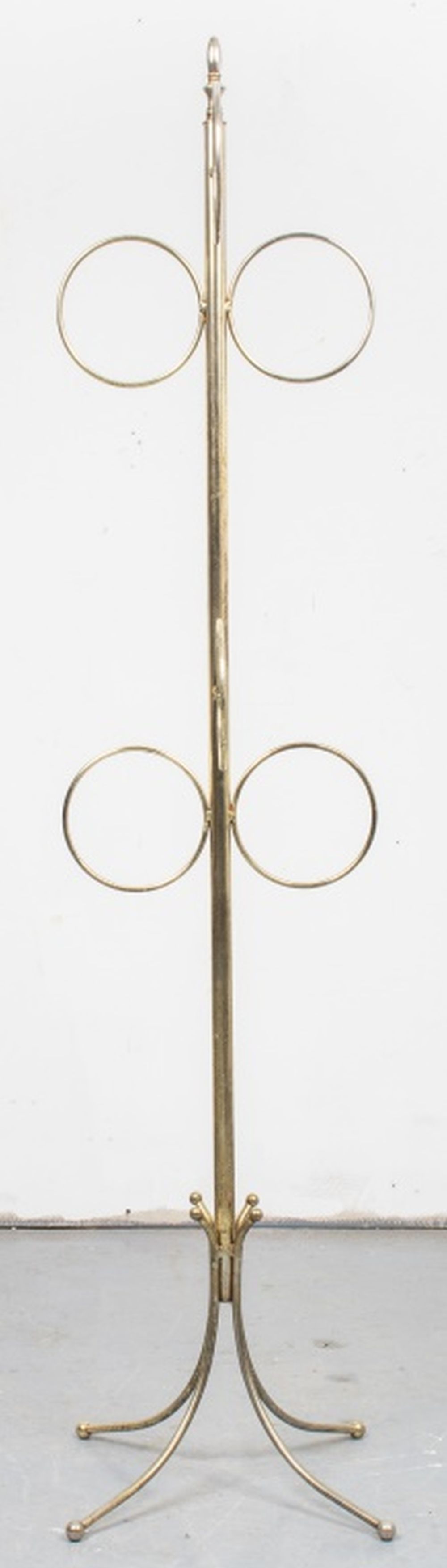 MODERN COAT SCARF RACK WITH RING 3cef73