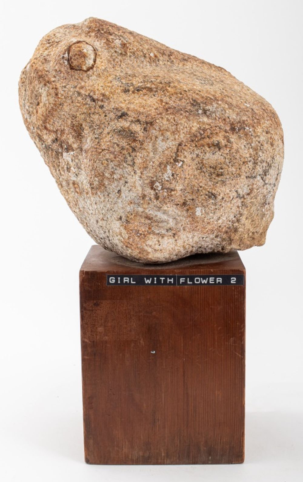 PAULA MEIZNER GIRL WITH FLOWER 2 STONE