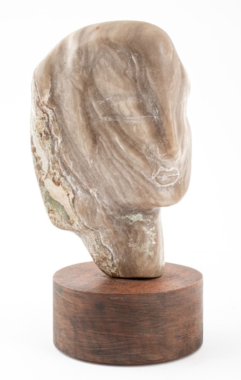 JOAN SHAPIRO FEMALE FACE ALABASTER