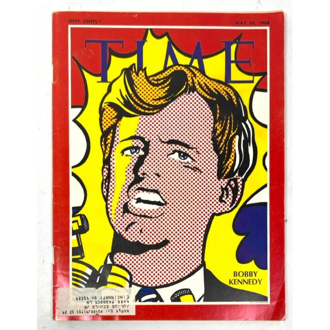 Roy Lichtenstein TIME magazine 3cf14b