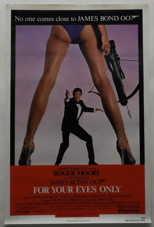 007 BOND FOR YOUR EYES ONLY ONE
